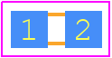 PRF18BE471MB7RB - Murata Electronics PCB footprint - Resistor Chip - Resistor Chip - PRF18_RB