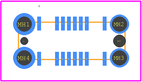 USB4145-03-0070-C - GCT (GLOBAL CONNECTOR TECHNOLOGY) PCB footprint - Other - Other - USB4145-03-0070-C-1