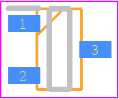 MHA183AS - MEMSIC PCB footprint - SOT23 (3-Pin) - SOT23 (3-Pin) - SOT23