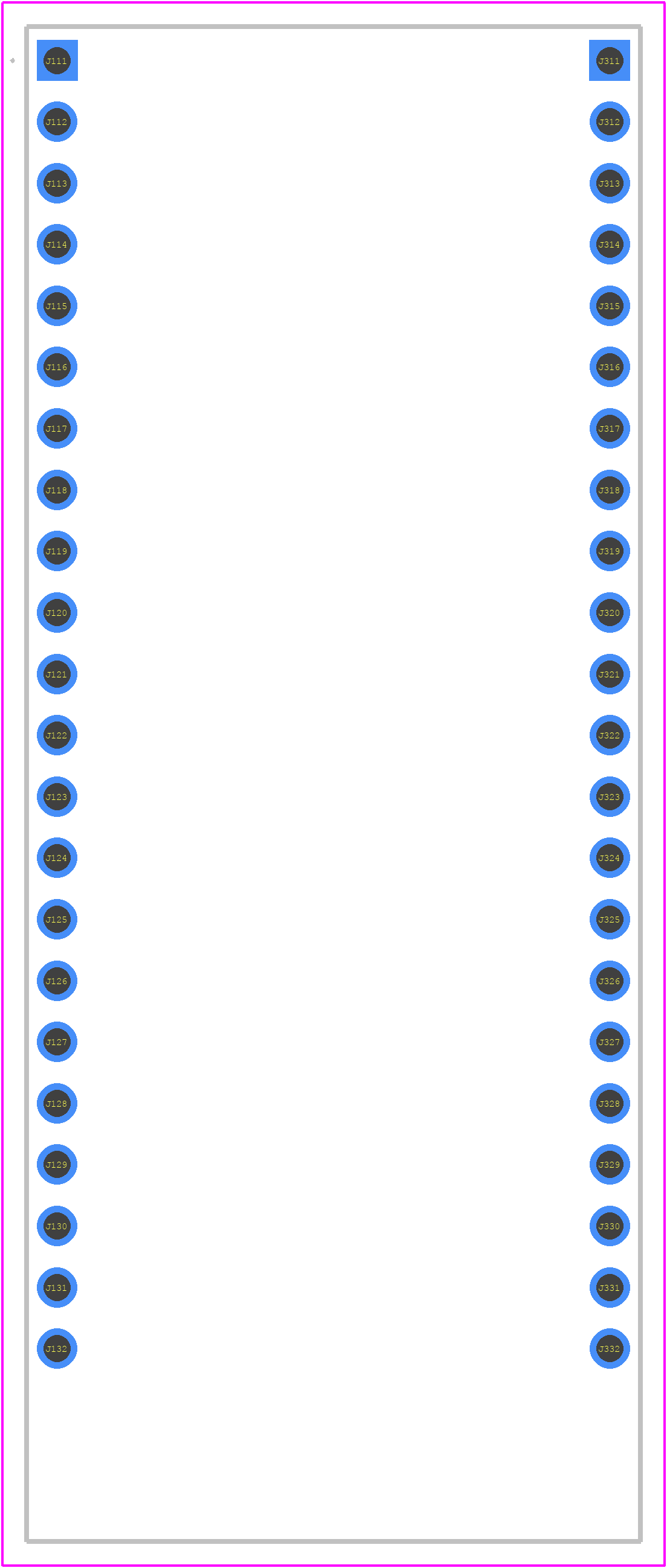 ESP32-S3-DevKitM-1 - Espressif Systems PCB footprint - Other - Other - ESP32-S3-DevKitM-1-2