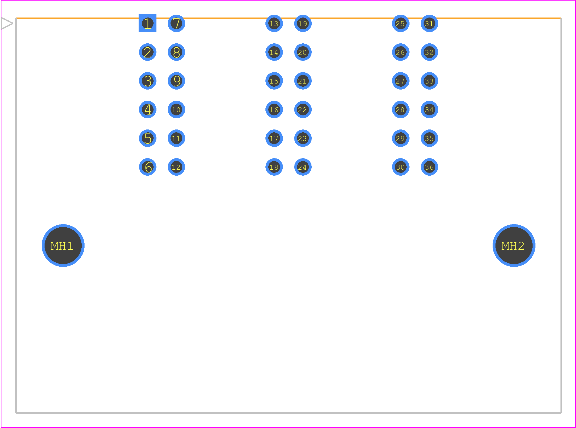 1510351003 - Molex PCB footprint - Other - Other - 1510351003