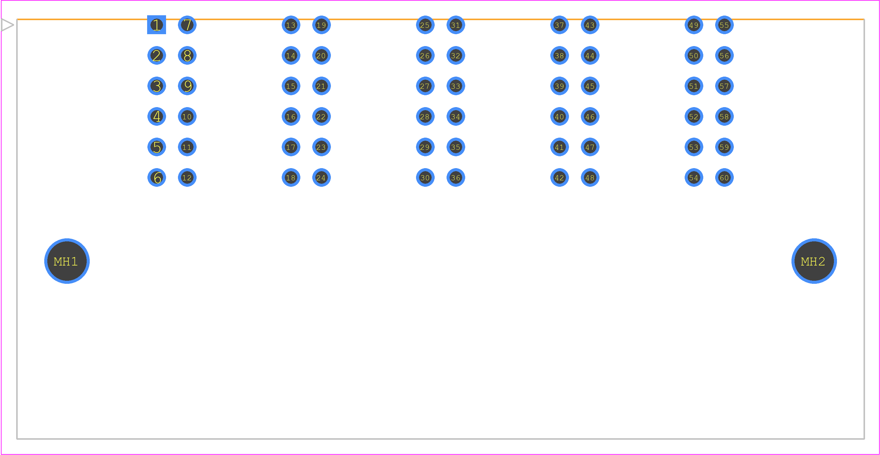 1510351015 - Molex PCB footprint - Other - Other - 1510351005
