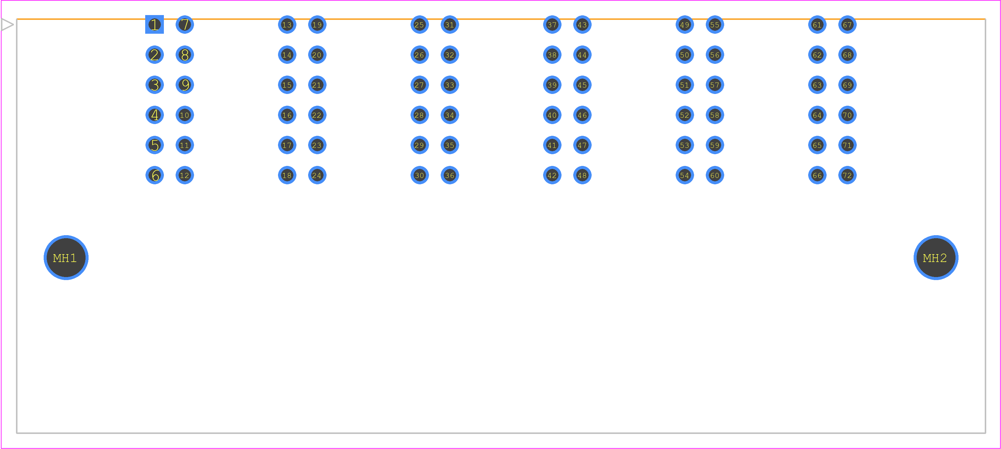 1510351026 - Molex PCB footprint - Other - Other - 1510351006