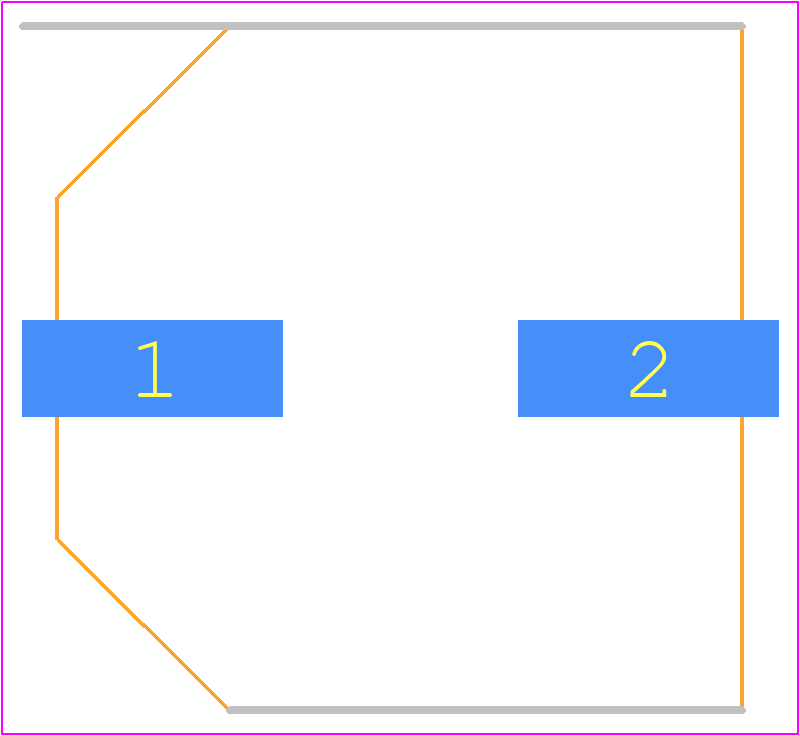 UUJ2W100MNQ1MS - Nichicon PCB footprint - Capacitor Al Electrolytic - Capacitor Al Electrolytic - 16*16.5_1
