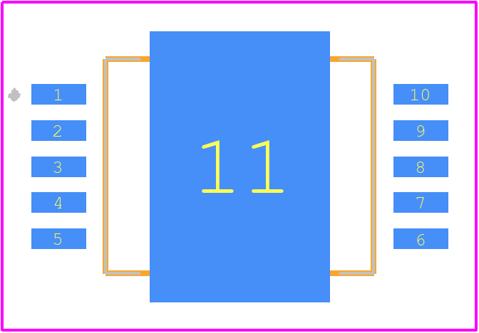VNQ690SP - STMicroelectronics PCB footprint - Other - Other - PowerSO-10™