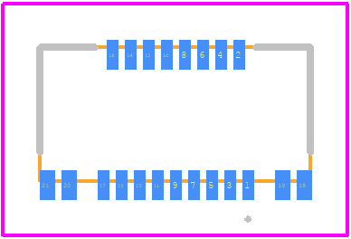 FH62-17S-0.25SHW(99) - Hirose PCB footprint - Other - Other - FH62-17S-0.25SHW(99)-1