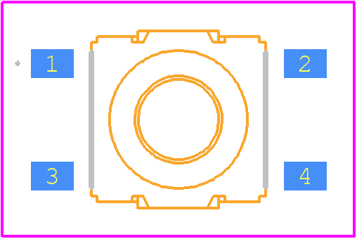 TL6170AF180QG - E-Switch PCB footprint - Other - Other - TL6170AF180QG-2
