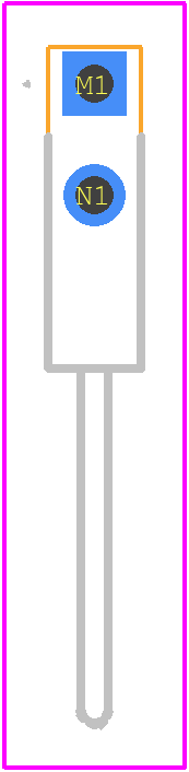 87230-1 - TE Connectivity PCB footprint - Other - Other - 87230-1-2
