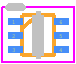 NP0A456 - Panasonic PCB footprint - SO Transistor Flat Lead - SO Transistor Flat Lead - SSSMini6-F1