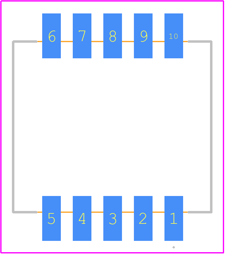 POE070-PD13050S - Bourns PCB footprint - Other - Other - POE070-PD13050S-1