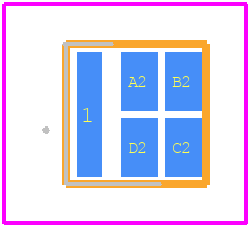 IN-C33DTDU1 - Inolux PCB footprint - Other - Other - IN-C33DTDU1-3
