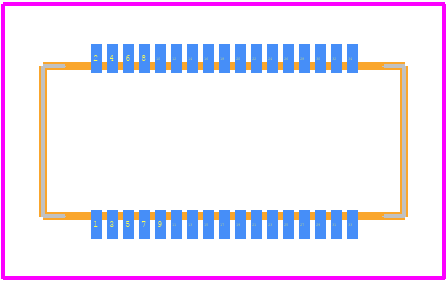 DF30FC-34DS-0.4V(81) - Hirose PCB footprint - Other - Other - DF30FC-34DS-0.4V(81)-2