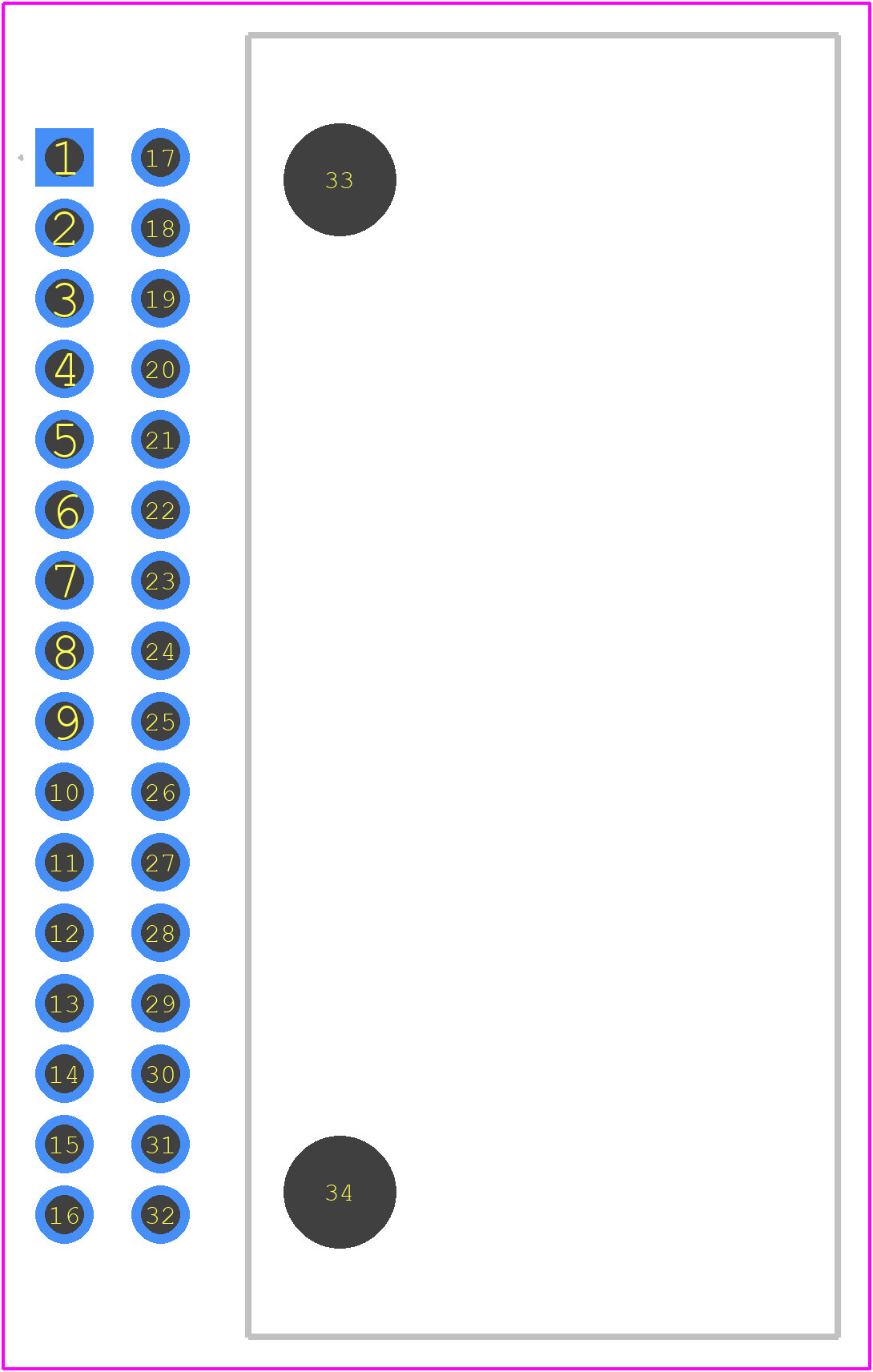1318745-9 - TE Connectivity PCB footprint - Other - Other - 1318745-9-4