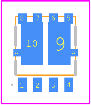 NVMJD015N06CL - onsemi PCB footprint - Other - Other - LFPAK8 5.15x6.15 CASE 760AF ISSUE O_2022-3