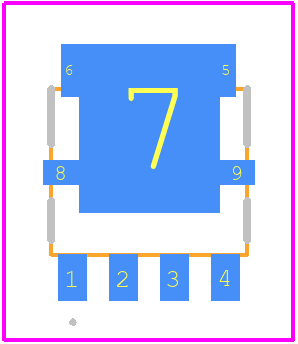 NVMYS005N10MCL - onsemi PCB footprint - Other - Other - NVMYS005N10MCL