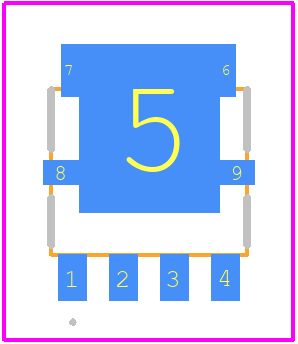NVMYS021N10MCL - onsemi PCB footprint - Other - Other - NVMYS021N10MCL
