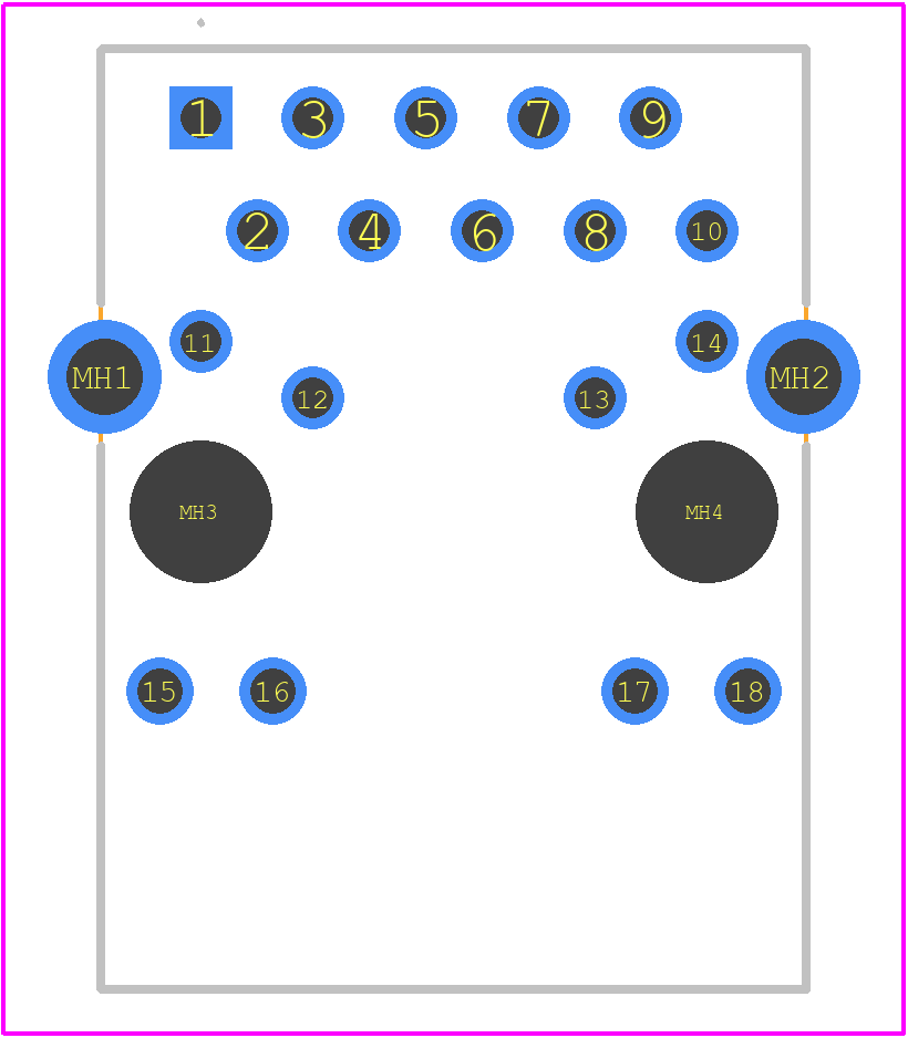 LPJG4926GENL - LINK-PP PCB footprint - Other - Other - LPJG4926GENL-3