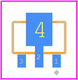 BCX53-16 - Nexperia PCB footprint - Other - Other - SOT89_4