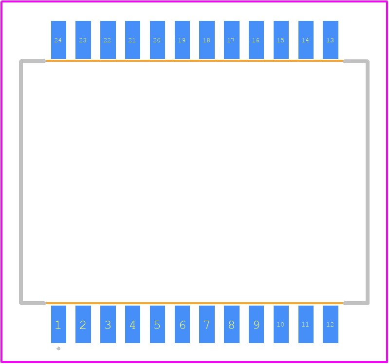 1000B-5001FX - iNRCORE PCB footprint - Other - Other - 1000B-5001FX-1