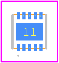 LS1205EVD33 - LITTELFUSE PCB footprint - Other - Other - DFN3x3_10L