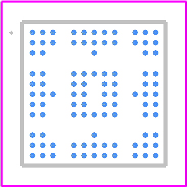 LPC55S28JEV98K - NXP PCB footprint - Other - Other - SOT1982-1