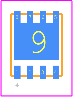 FDMS86150ET100 - onsemi PCB footprint - Other - Other - PQFN8 5X6, 1.27P CASE 483AG ISSUE O_FFW