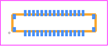 AXF6D3012 - Panasonic PCB footprint - Other - Other - AXF6D3012