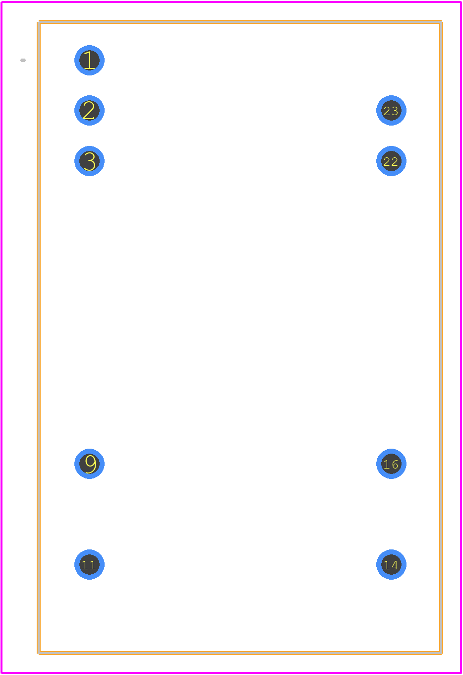 SCW12A-05 - Mean Well PCB footprint - Other - Other - SCW12A-05-2