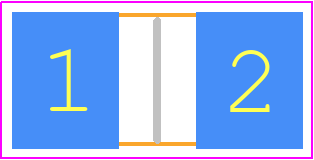 CPA2512E47R0FS-T10 - Susumu PCB footprint - Resistor Chip - Resistor Chip - CPA2512E47R0FS-T10-