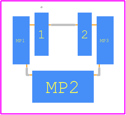 TA3-3R3-V-T/R - Diptronics PCB footprint - Other - Other - TA3-3R3-V-T/R-2