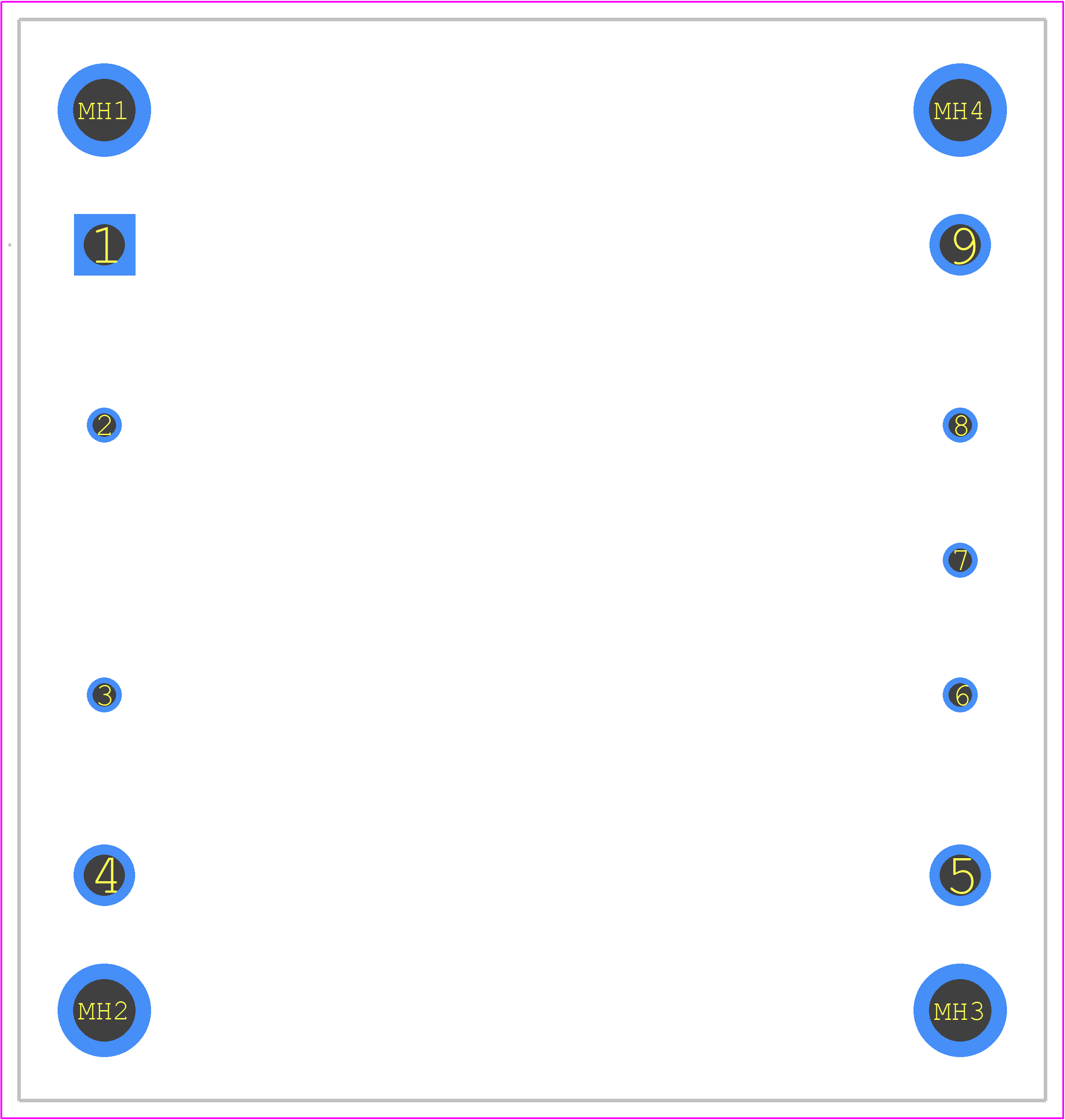 REC300H-2415SW - RECOM Power PCB footprint - Other - Other - REC300H-2415SW-2