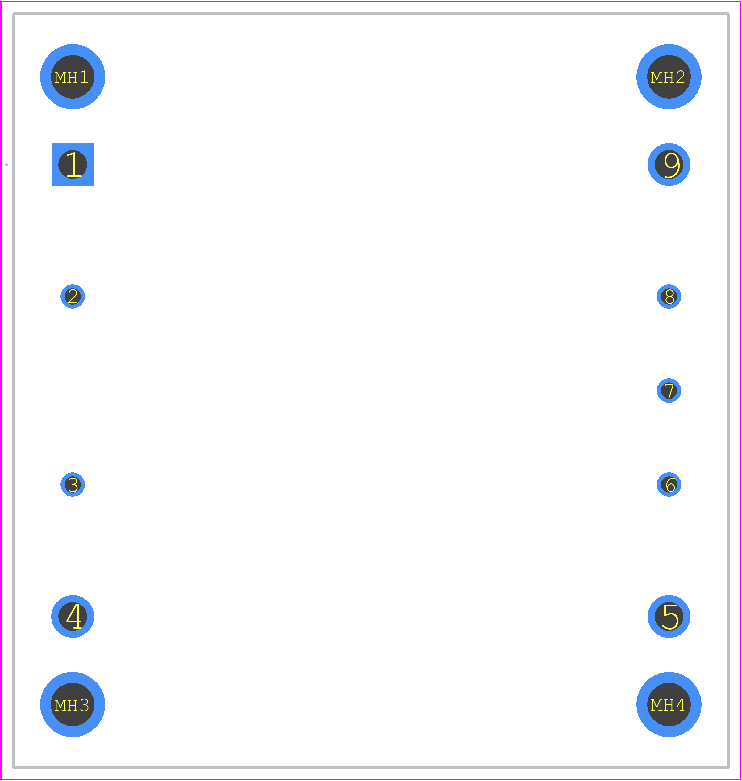 REC300H-2424SW - RECOM Power PCB footprint - Other - Other - REC300H-2424SW-2