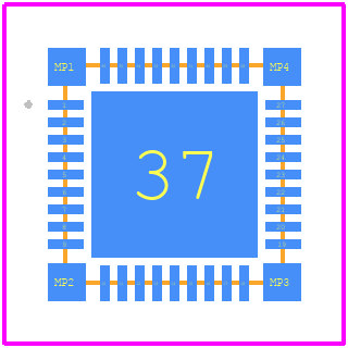 PIC24EP32GP203-I/M5 - Microchip PCB footprint - Other - Other - PIC24EP32GP203-I/M5-1