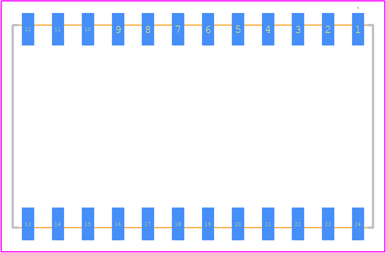 ICF-624-T-O-TR - SAMTEC PCB footprint - Other - Other - ICF-624-T-O-TR-1