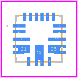 MPQ4436GRE - Monolithic Power Systems (MPS) PCB footprint - Other - Other - QFN-20  (4mmx4mm)  Wettable Flank