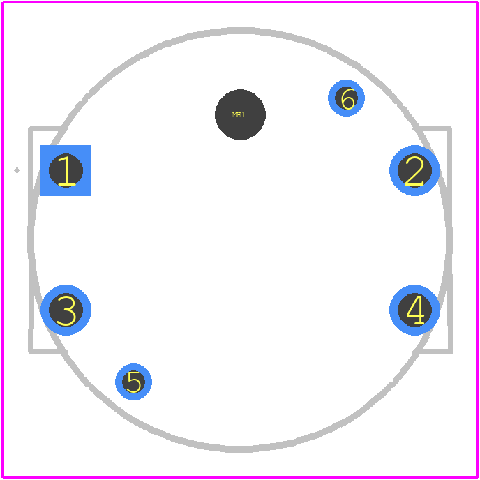 TS27-1-TW-R-NN - Honyone PCB footprint - Other - Other - TS27-1-TW-R-NN-1