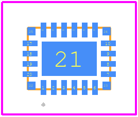 LT8642EV-1#PBF - Analog Devices PCB footprint - Other - Other - LQFN PACKAGE 20-LEAD (3mm × 4mm × 0.95mm)