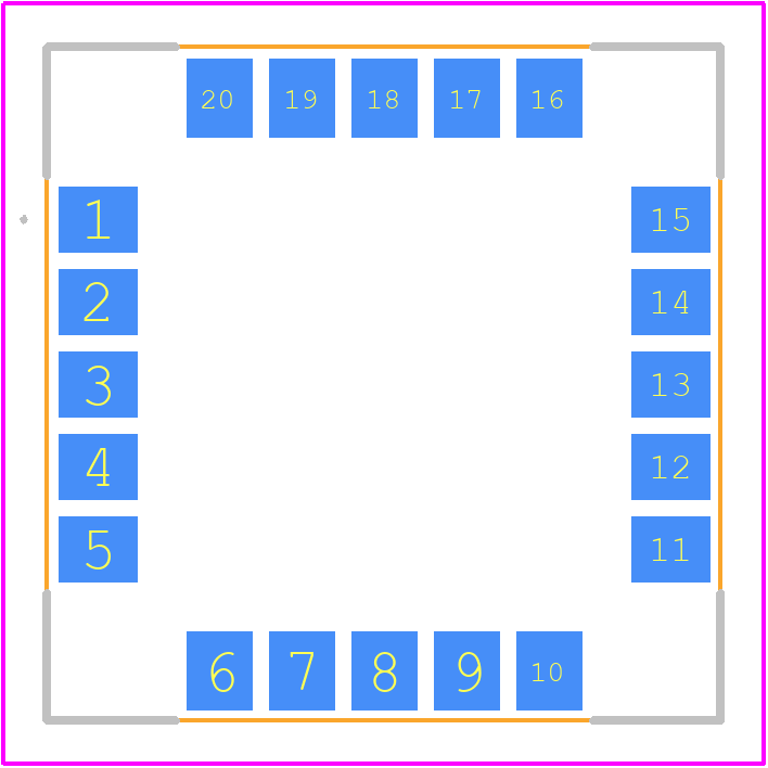 SAM-M10Q-00B - u-blox PCB footprint - Other - Other - SAM-M10Q-00B-2