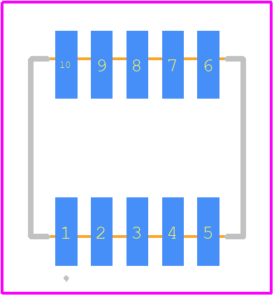 BDCA-10-25 - Mini-Circuits PCB footprint - Other - Other - BDCA-10-25-3