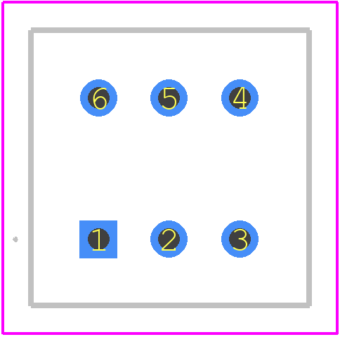 1393685-2 - TE Connectivity PCB footprint - Other - Other - 1393685-2-1