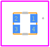 XL-0807RGBC-WS2812B - XINGLIGHT PCB footprint - Other - Other - 2.0x1.8x0.80mm