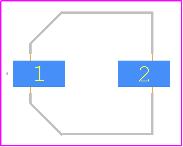 AEF1010470M100R - Kyocera AVX PCB footprint - Other - Other - 1010
