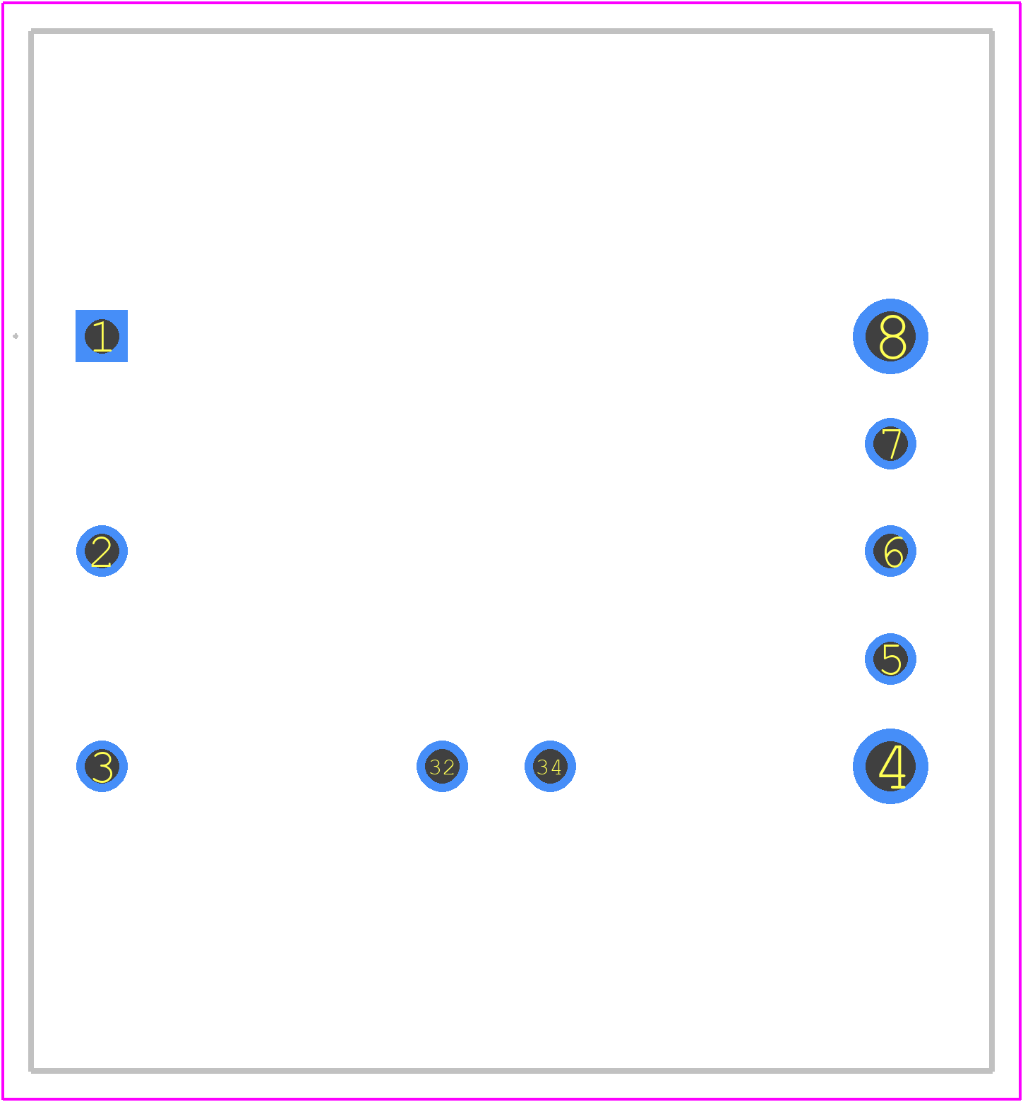 i7C4W008A120V-0F3-R - TDK Lambda PCB footprint - Other - Other - i7C4W008A120V-0F3-R-2