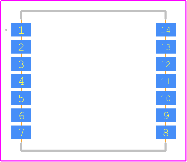 P2110 - Powercast PCB footprint - Other - Other - 13.97mm x 13.462mm x 3.9624mm