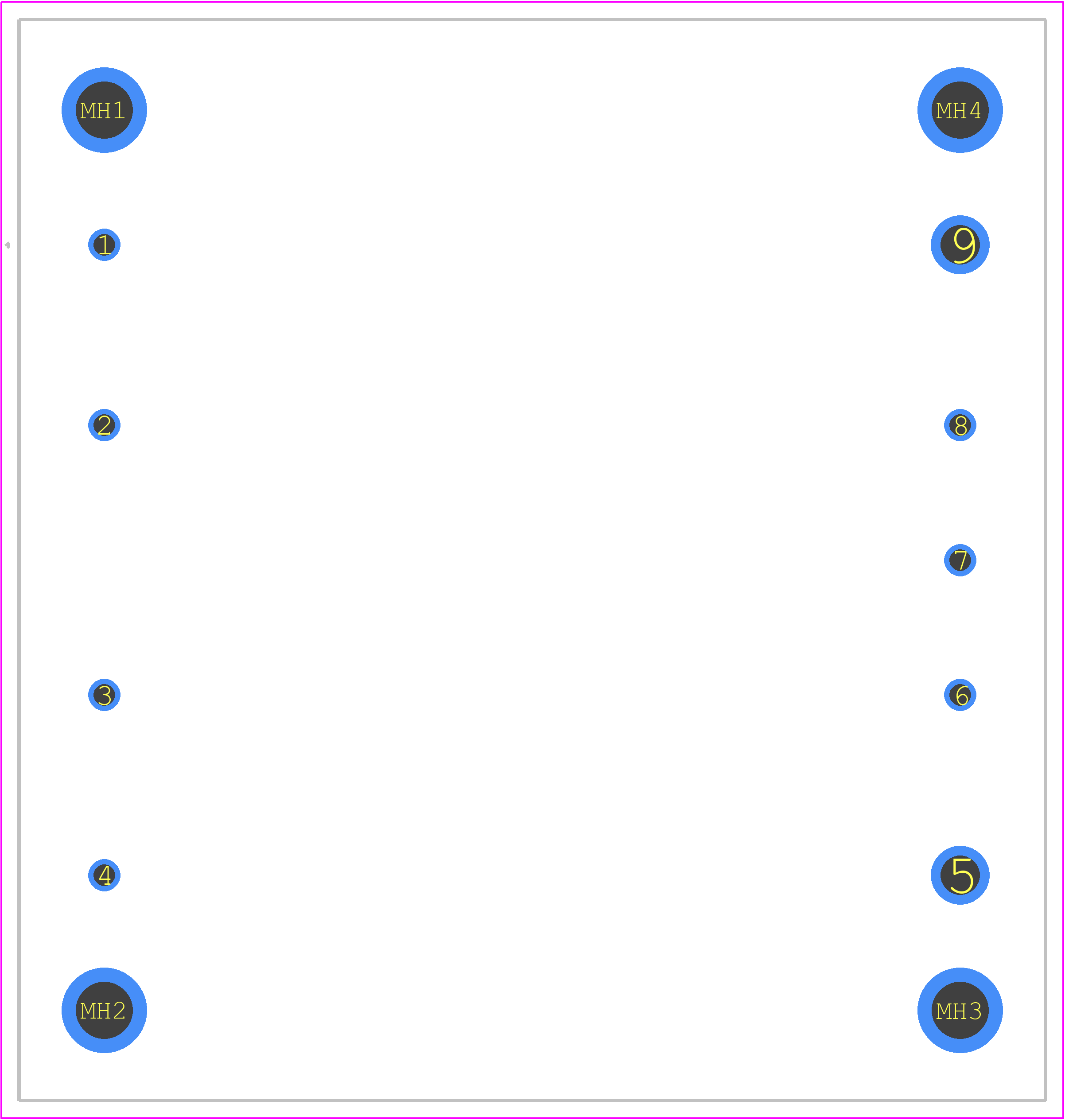 MHB150-48S24 - Mean Well PCB footprint - Other - Other - MHB150-48S24-2