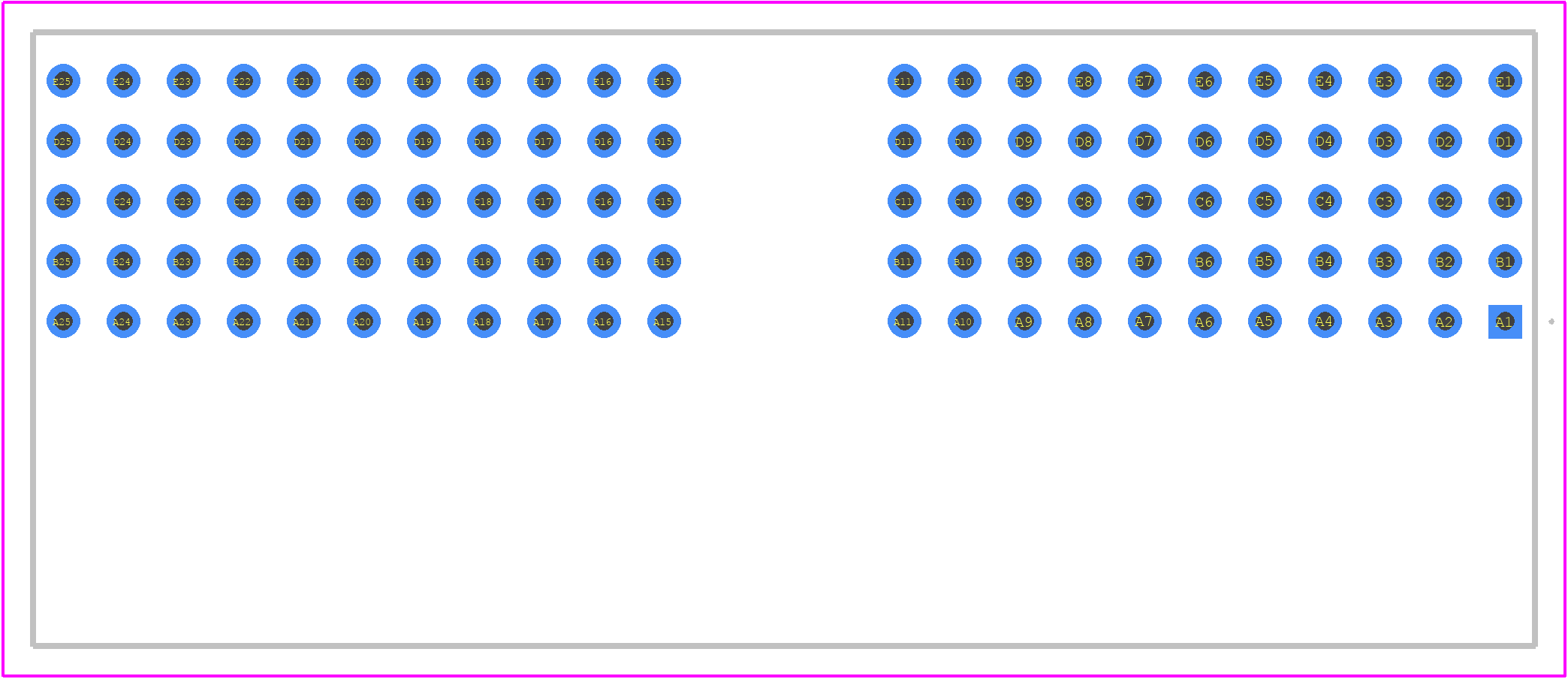 2392557-1 - TE Connectivity PCB footprint - Other - Other - 2392557-1-2