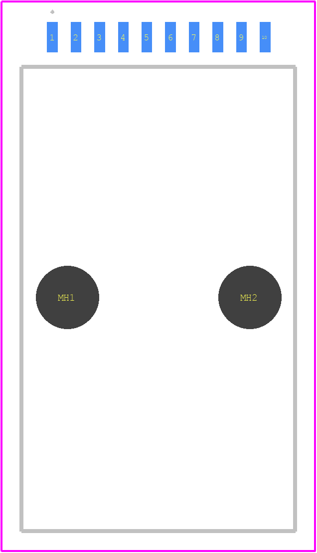 LTP-ST11M - Cinch Connectivity Solutions PCB footprint - Other - Other - LTP-ST11M-2