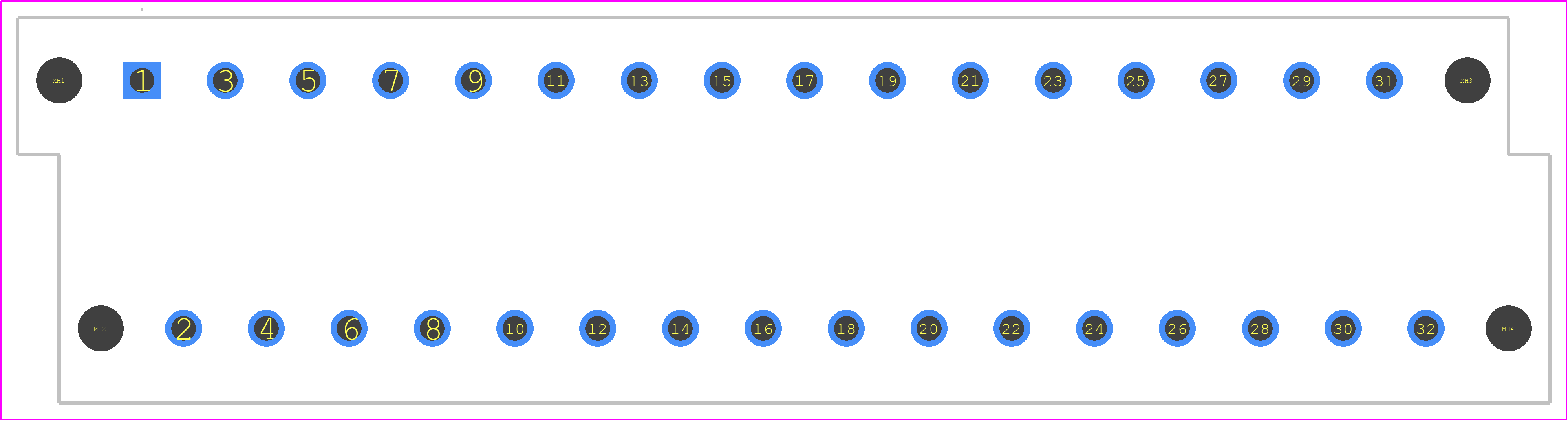 1866330000 - Weidmüller PCB footprint - Other - Other - 1866330000