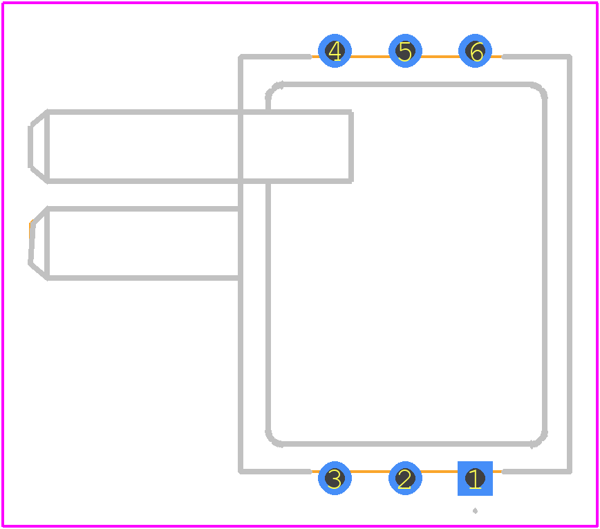 HDIM100DUF8P3 - First Sensor PCB footprint - Other - Other - HDIM100DUF8P3-1