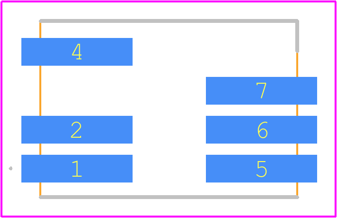 R1M-243.3S/SMD - RECOM Power PCB footprint - Other - Other - R1M-243.3S/SMD-1